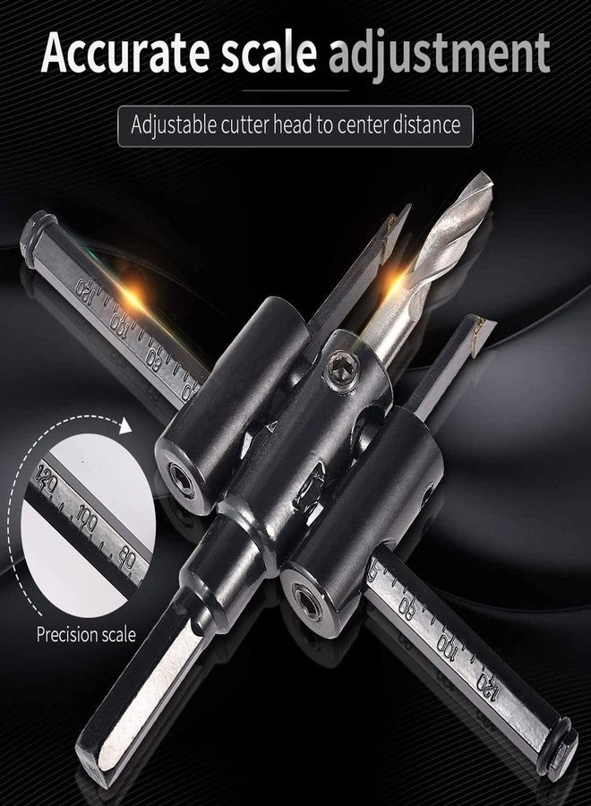 Adjustable Hole Saw - 30-120 mm Drywall Wood