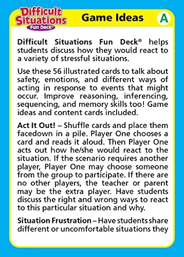 Difficult Situations Fun Deck - 56 pieces