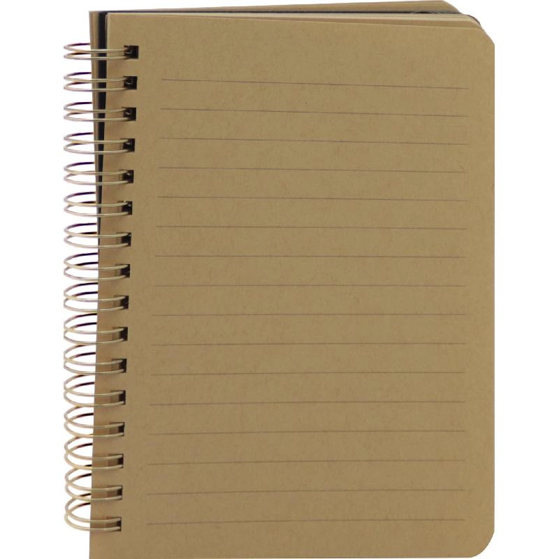 Memo Notebook A7 Spiral - Lined 60 Sheets