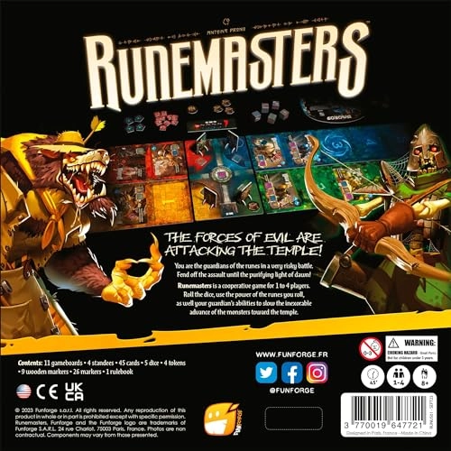Runemasters: Fantasy Defense - Cooperative Dice Game