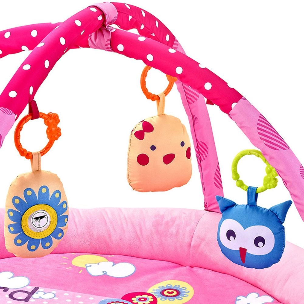 Baby Round Comfy Play Mat Activity Gym - car and airplane 0 months