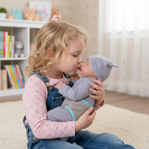 Reborn Baby Doll - 17Inch Cloth Body African American