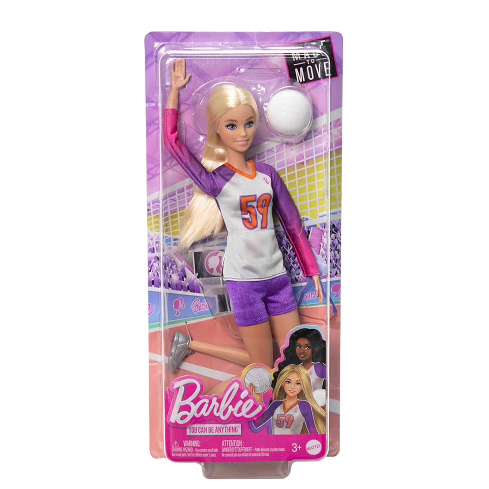 Barbie Made to Move - Volleyball Player Ages 3+