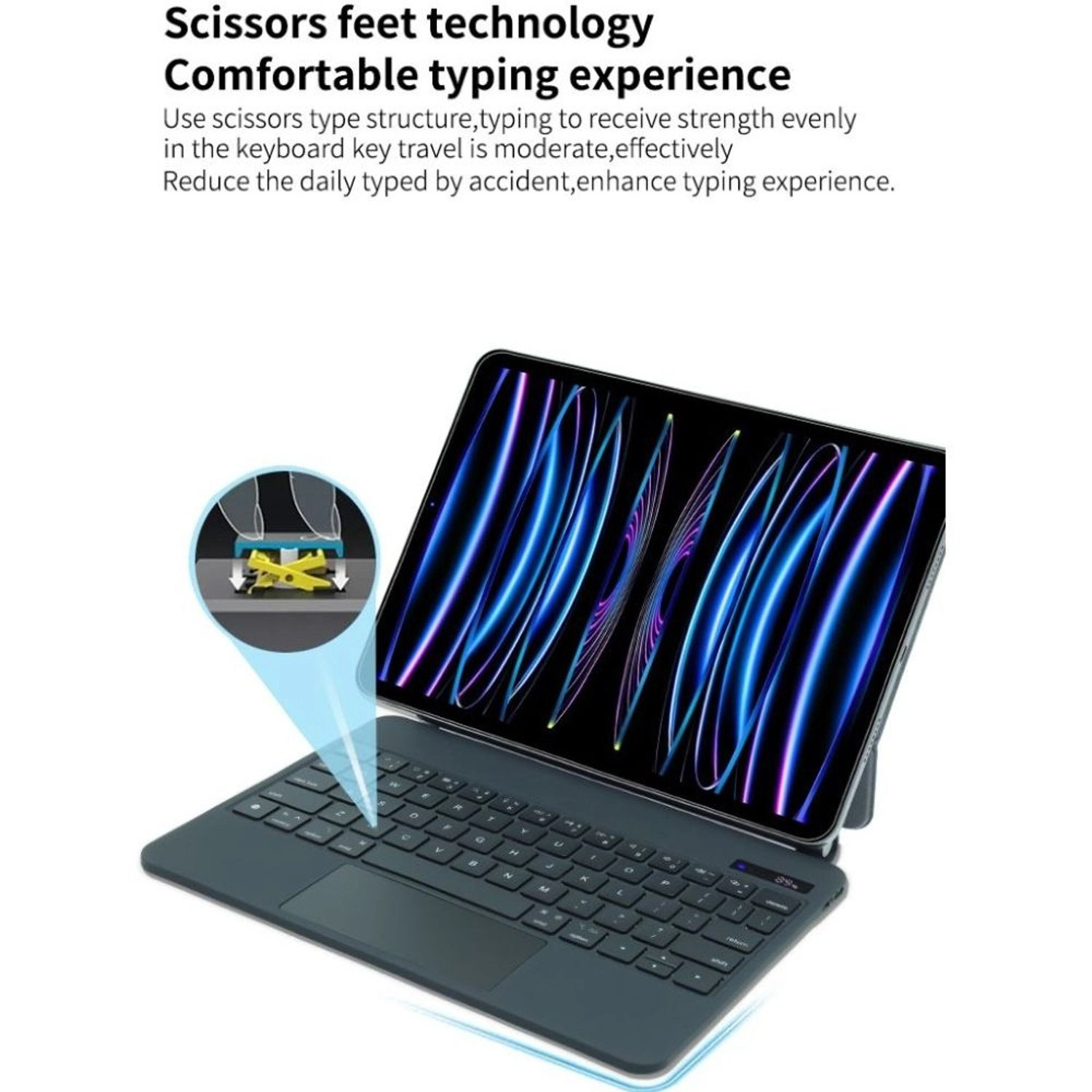 Magic Keyboard for iPad Air 11 M3/M2 (AR/EN)