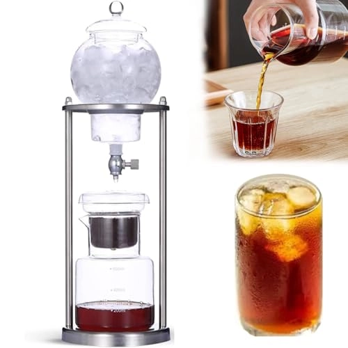 Cold Brew Drip Coffee Maker - 800ml High Borosilicate Glass