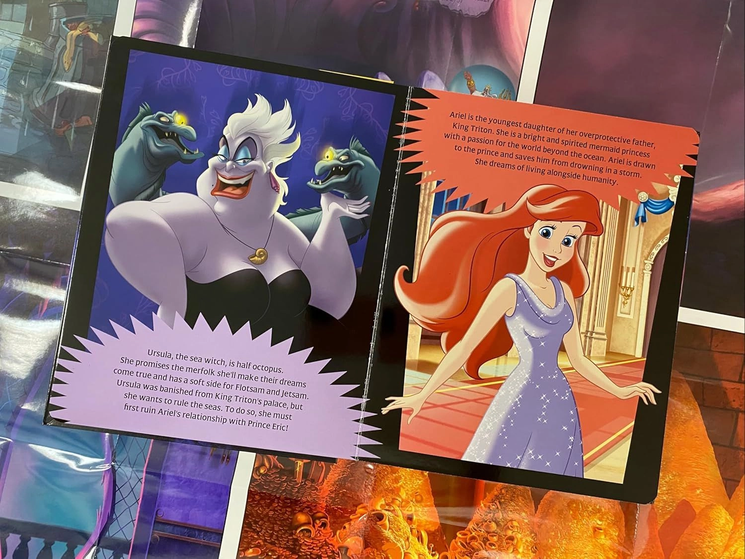 Disney Heroes and Villains Board Book - 3 years+