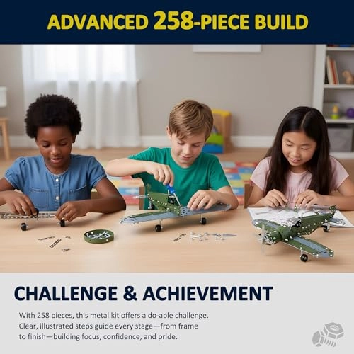 Pro Builder 28-in-1 STEM Construction Set - 3 years and up 638 pieces