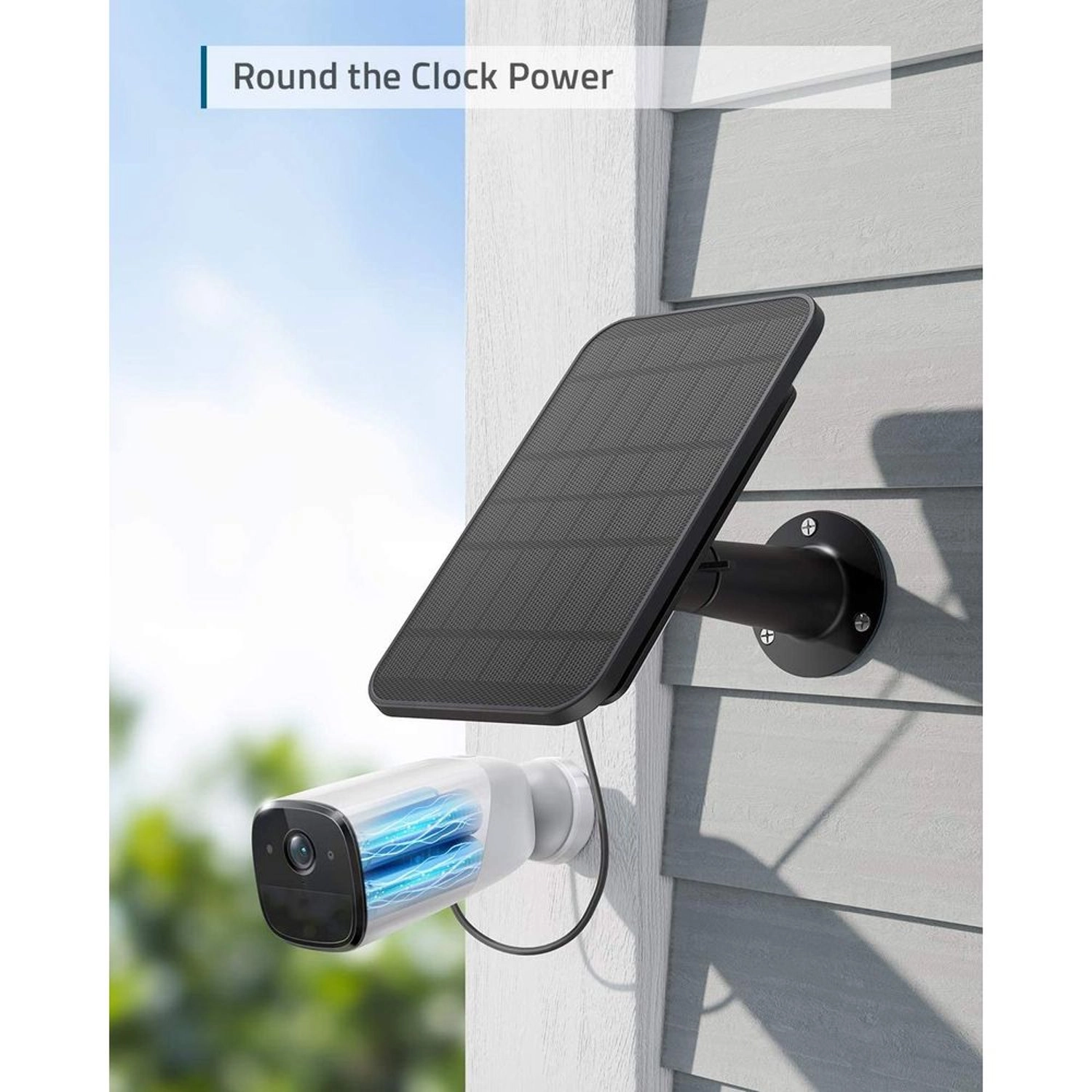 Cam 2 Pro - 2 2K + Solar Panel + Entry Sensor