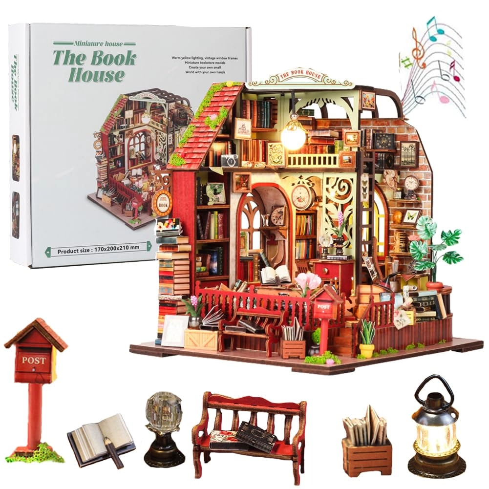 DIY Miniature House Kit - Bakery Shop