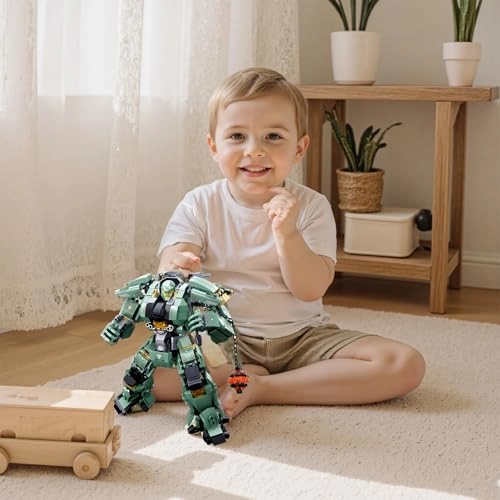 Heavy Mecha - Green Armored Robot