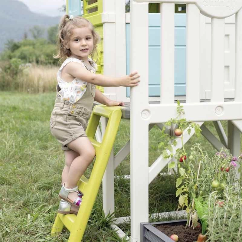 Square Playhouse on Stilts - 1.50 m