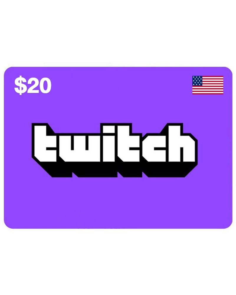Twitch Card - US $20