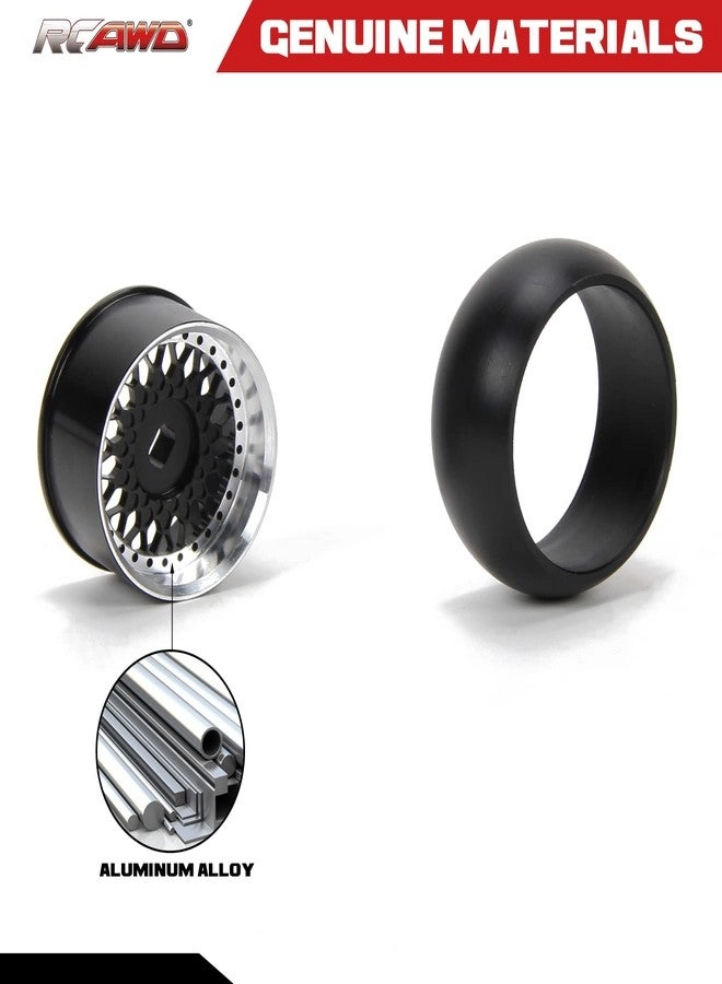 No More Glue Drift Wheel Tire - 1/28 27mm