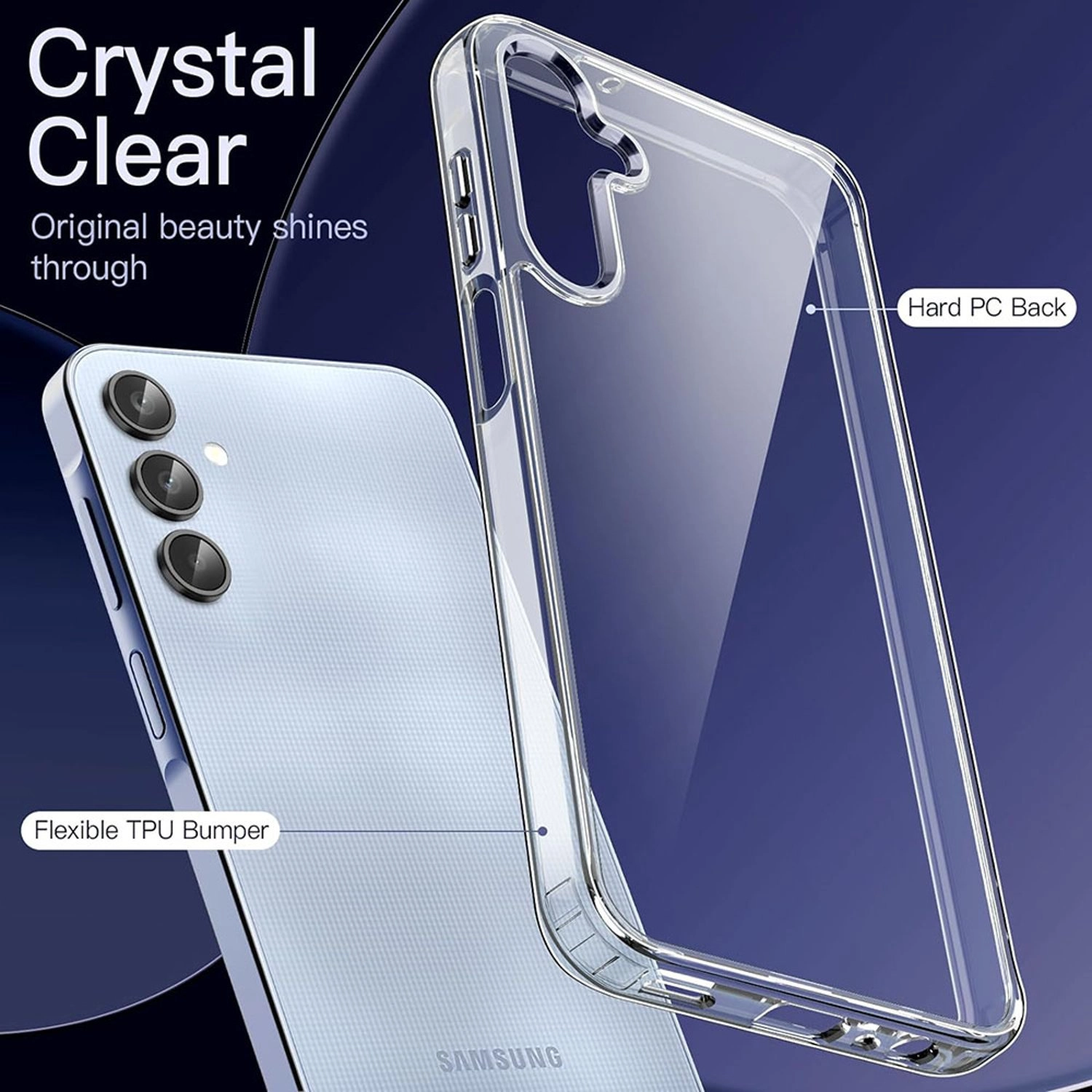 Case Screen Protector for Samsung Galaxy A25
