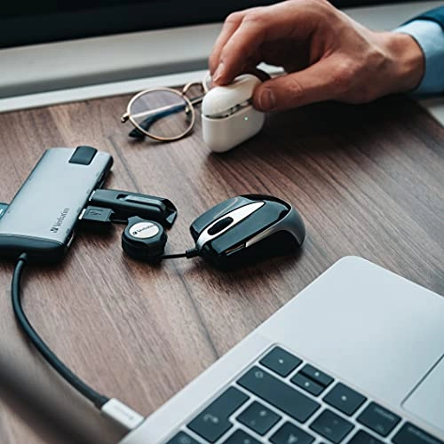 Mini Travel Optical Mouse - USB