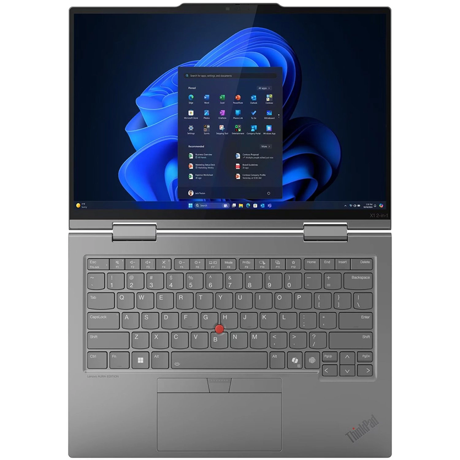 ThinkPad X1 2-in-1 Convertible - 14'' 1TB SSD 32GB Core Ultra 7-258V