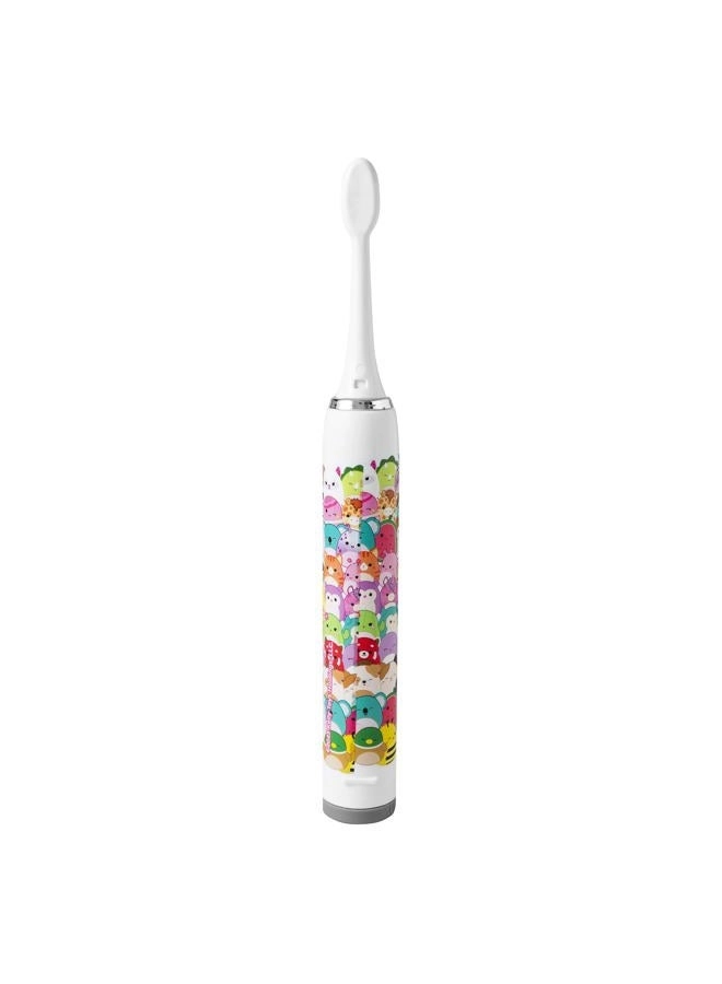 Squishmallows Sonic Toothbrush - Ultra Soft Bristles Battery Powered