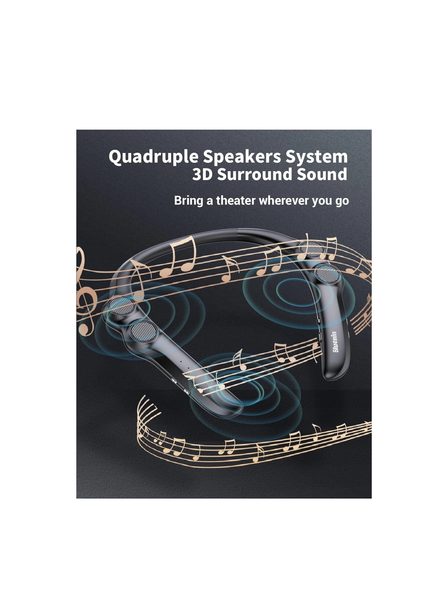 Neckband Bluetooth Speakers