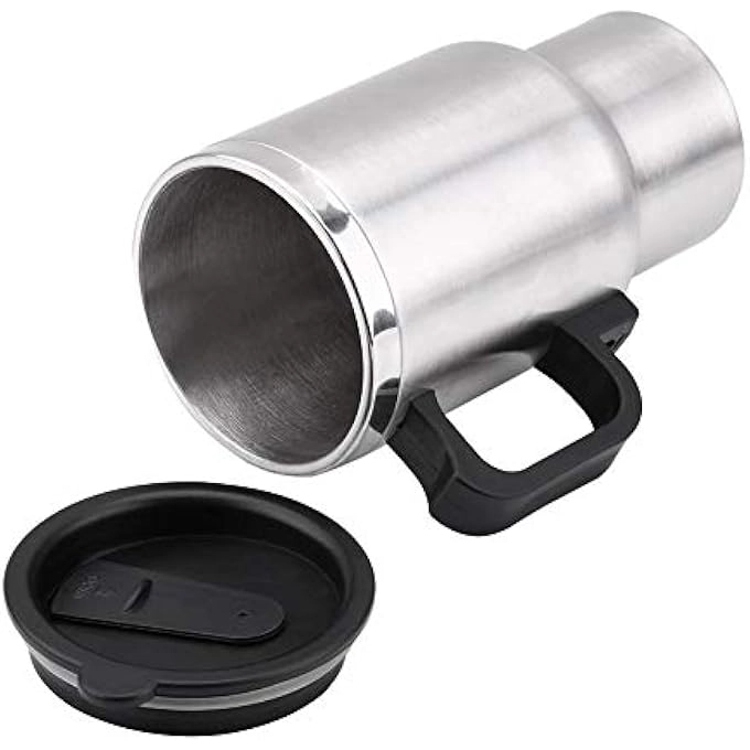Stainless Steel Electric Heating Cup - 450ml
