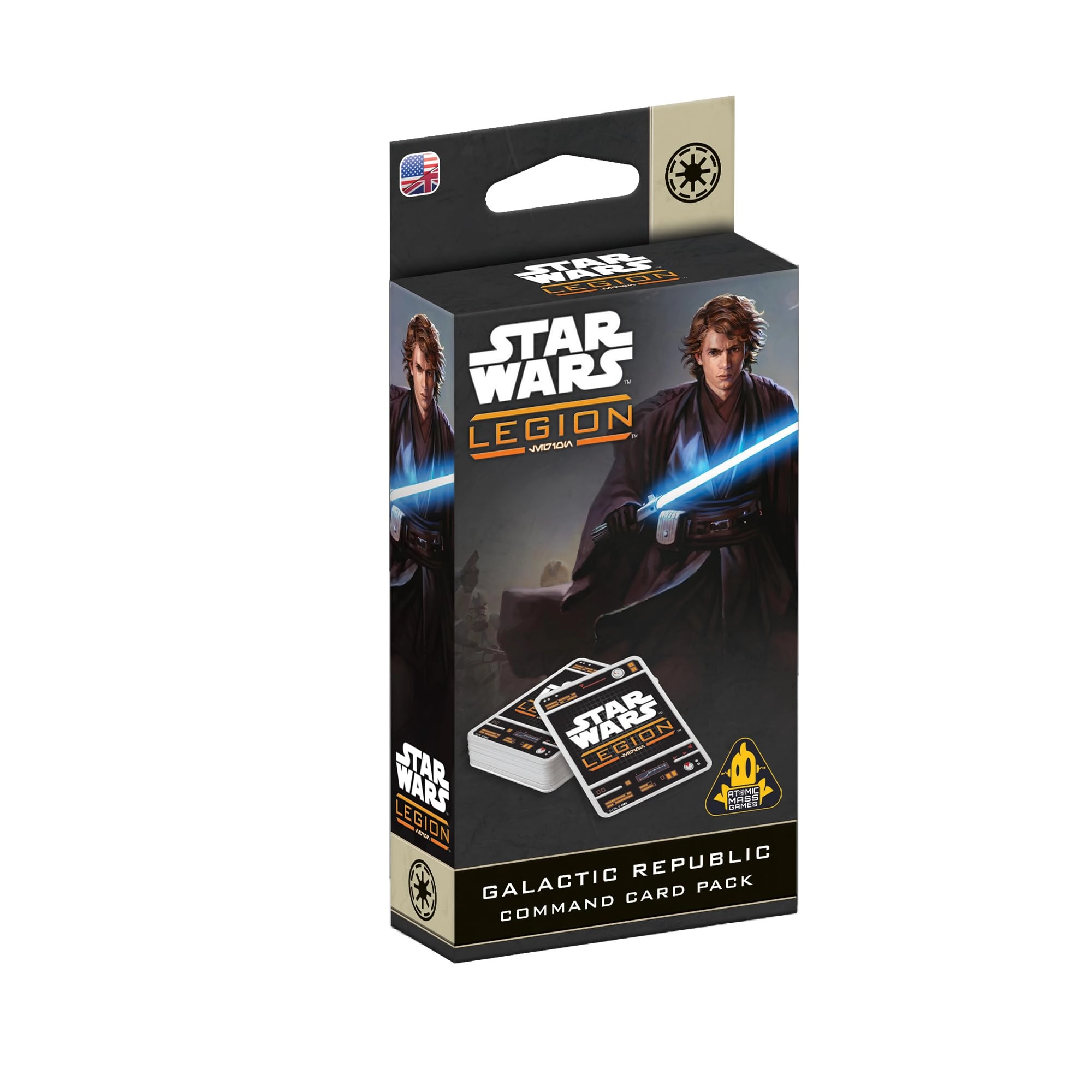 Atomic Mass Games Star Wars: Legion: Galactic Republic Command Card Pack