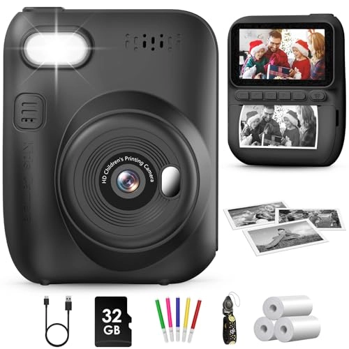 Kids Instant Camera - 3.0 Inch 14MP 1080P