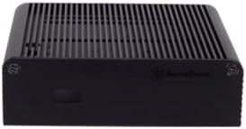 PT14B-H1T1 - Aluminum NUC Case Top Cover Heat-Pipe 1x HDMI Port 1x Thunderbolt Port Black