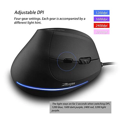Vertical Ergonomic Mouse T30 - USB