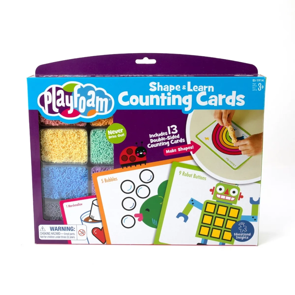 Playfoam Shape & Learn Numbers - 3+ Years