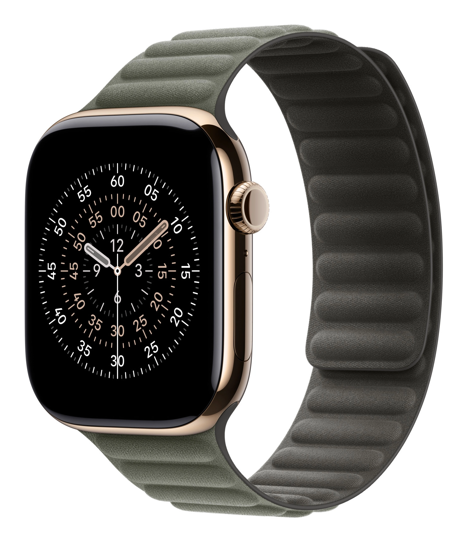 Watch Band for Apple Watch 42mm - Polyester Magnetic Sage Gray Medium