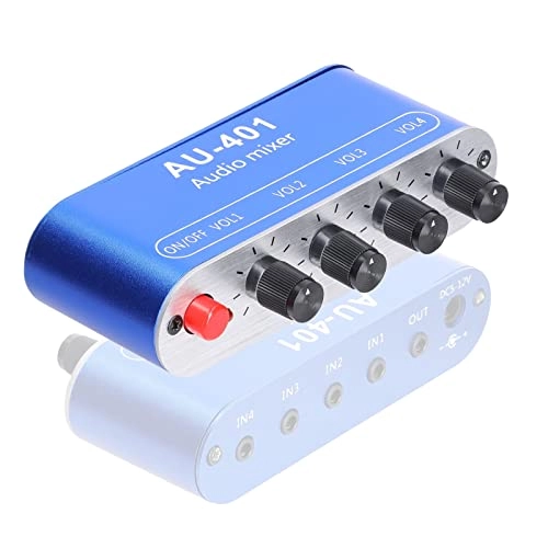 3.5mm Audio Mixer - 4 channels