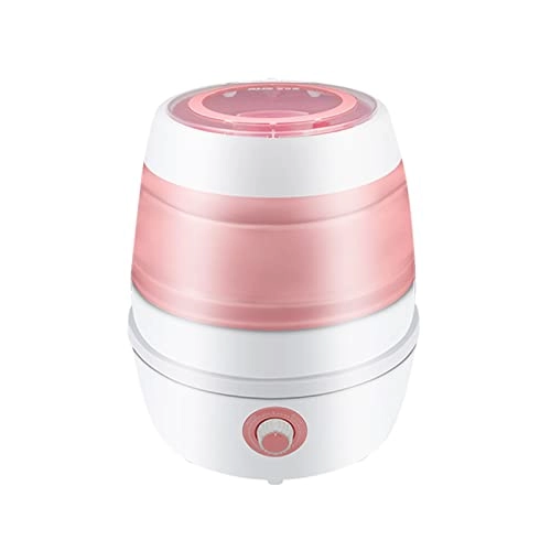 XHTONGSH غسالة قابلة للطي للطي المحمولة, غسالة صفرية اوتوماتيكية, عمل هادئ, الضوء الأزرق, ملابس داخلية غسل الملابس او عنصر صغیر, طاقة ومنطقة (Color : Green)