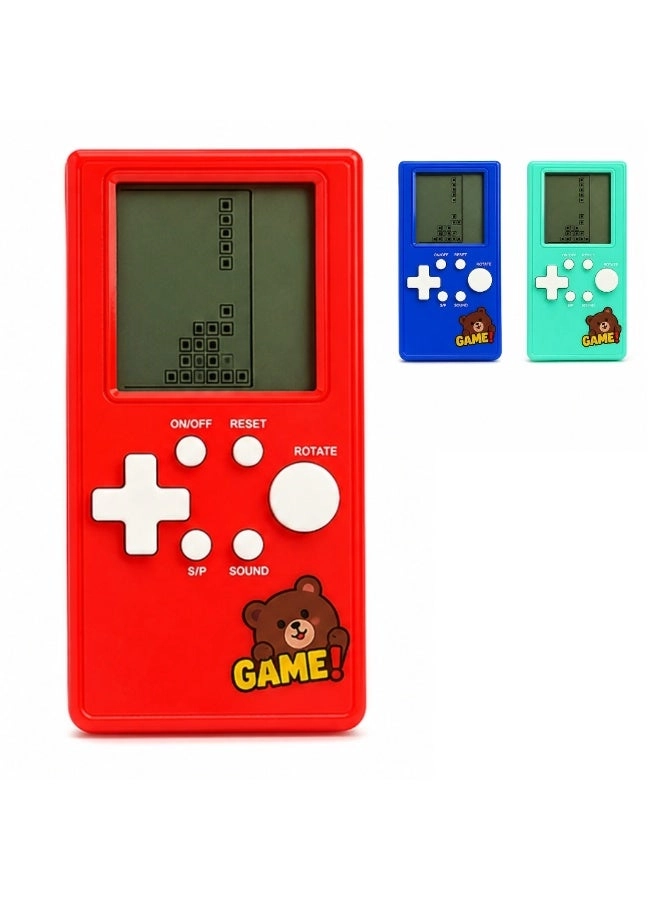 Tetris Mini Handheld Game Console - Portable LCD Screen