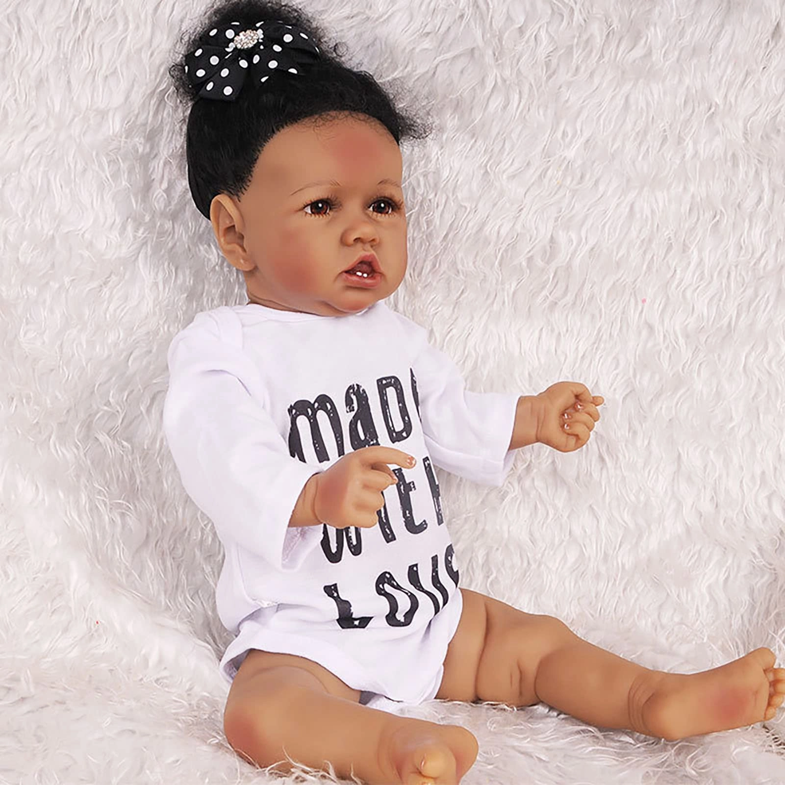 Reborn Baby Doll - 22 Inch Silicone Baby Girl Ages 3+