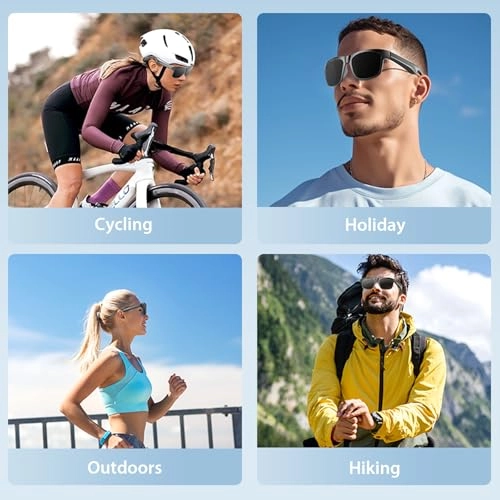 Bluetooth Glasses - Polarized UV400 Speakers