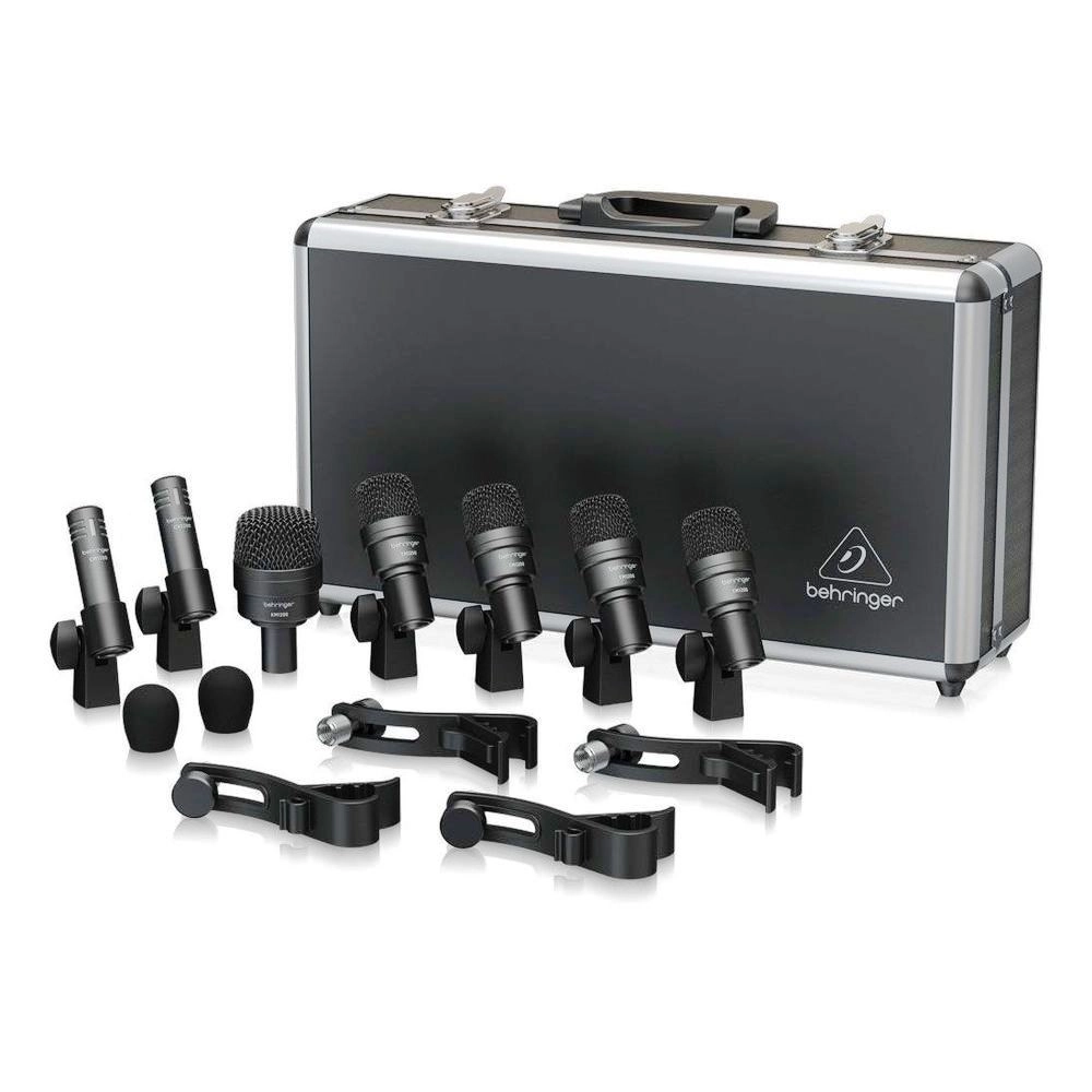 Behringer BC1200 Wired Microphone 7-piece Drum Microphone Set