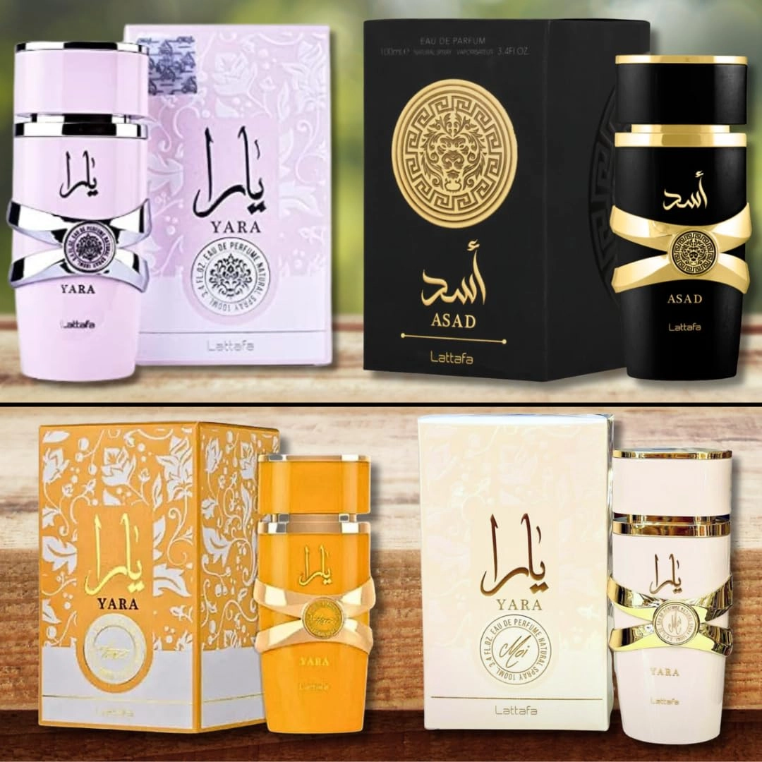 Yara + Yara Moi + Yara Tous + Asad - Eau de Parfum 4 Pieces