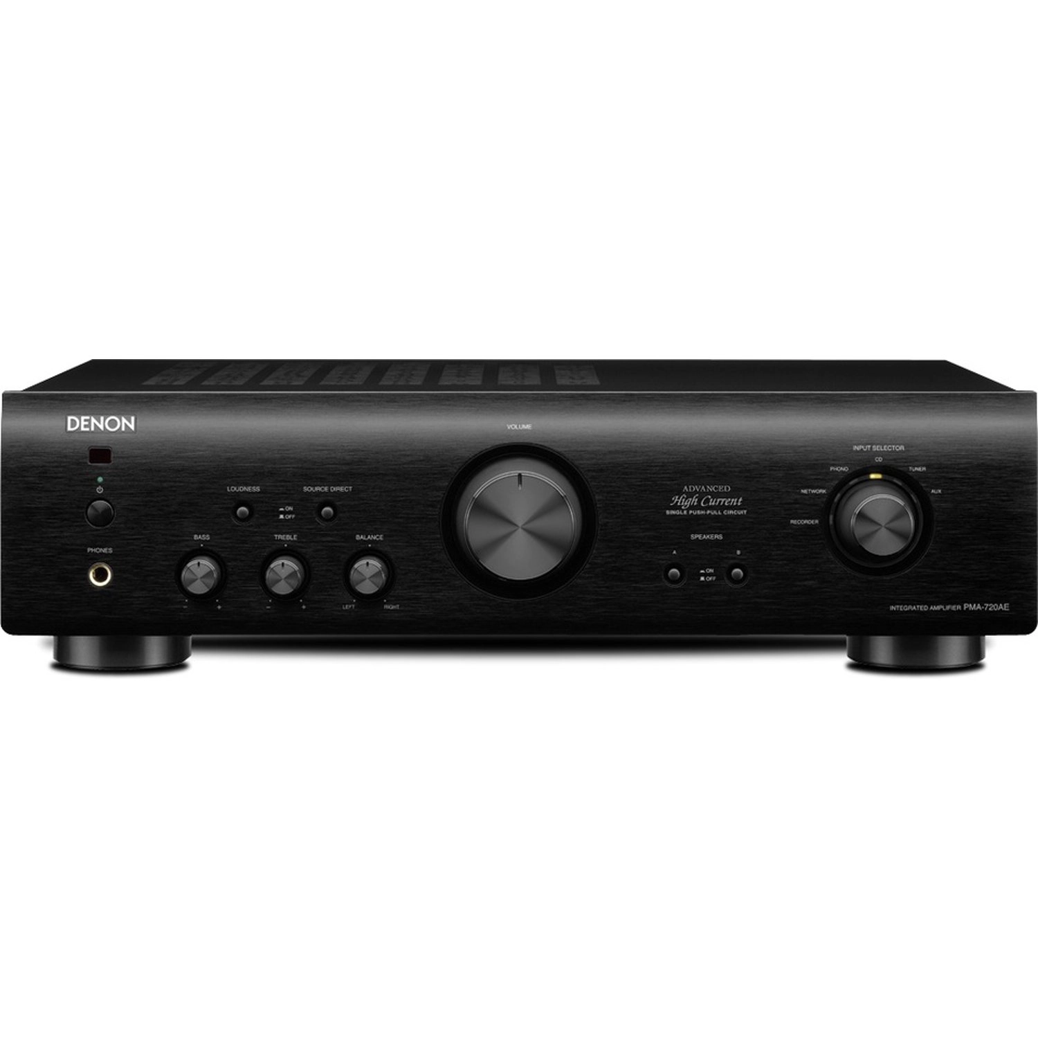 Denon PMA720AEBK - 2 channels 100 Watts
