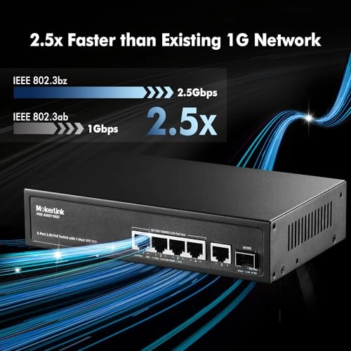 5*2.5G POE - 5-ports