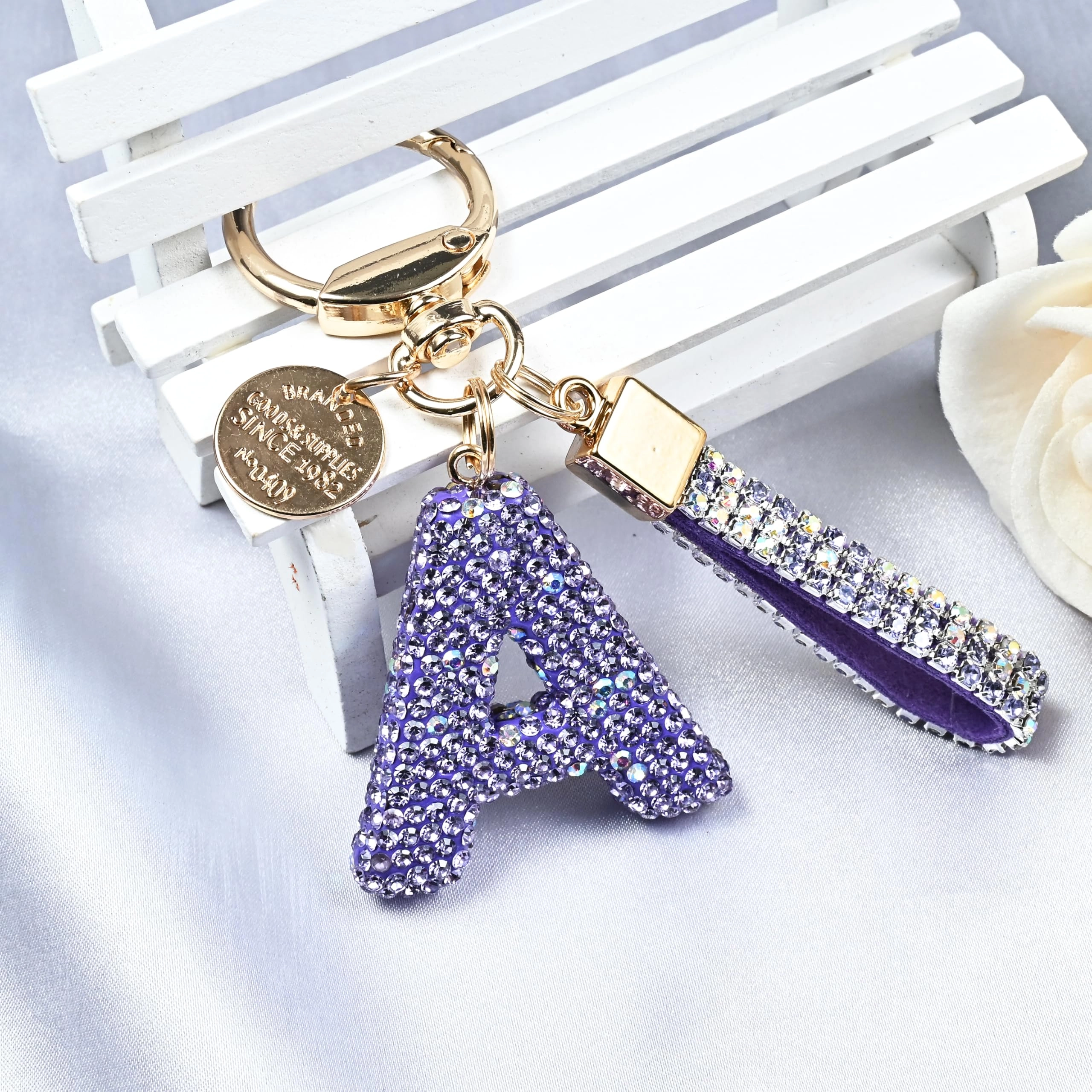 Initial Letter Keychain - Letter