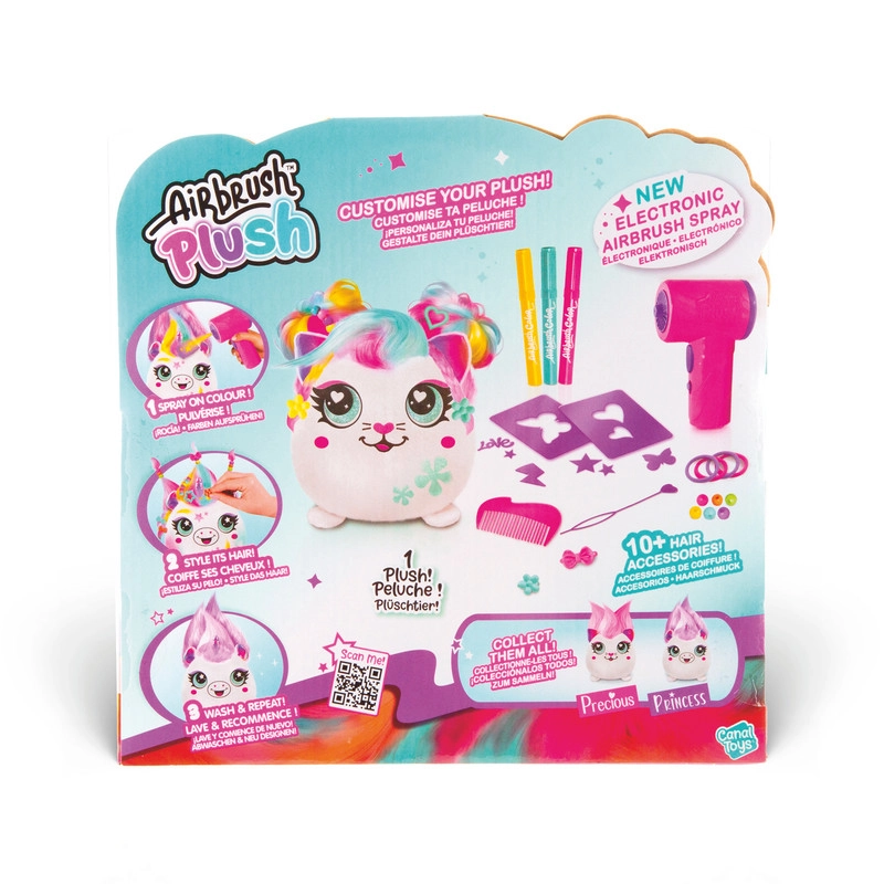 Hair'iffic Squish Pal Airbrush Plush Kit - 6+ years