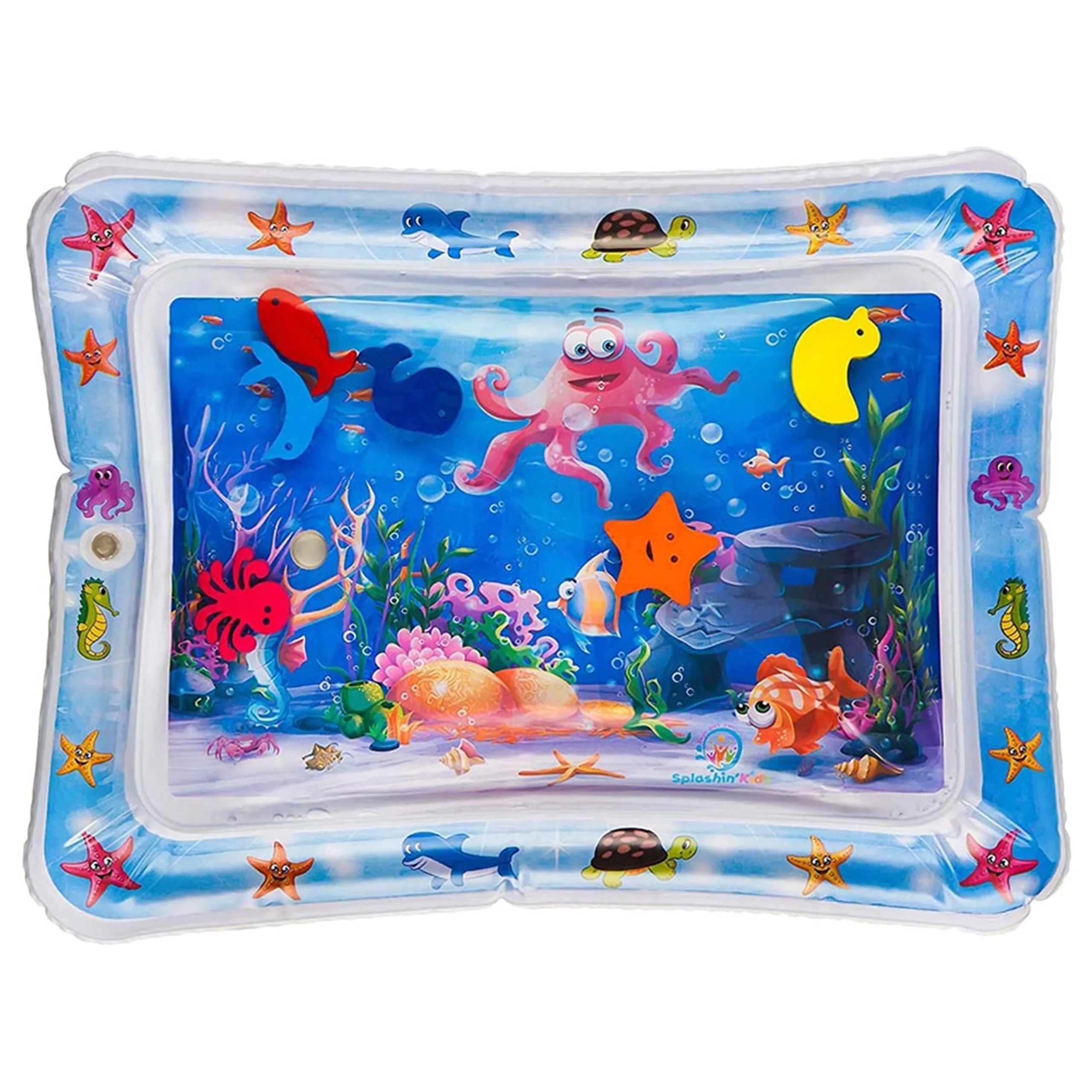Mumfactory Baby Tummy Play Water Mat Baby Tummy Play Water Mat - Catch The Fish 3 to 12 mo