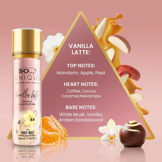 Vanilla Latte Body Mist - 150ml