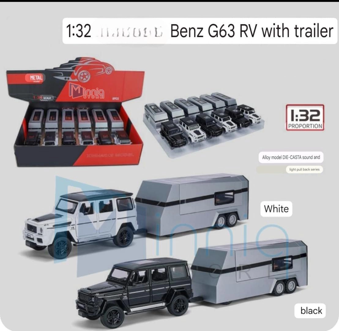 G63 + Trailer - 1:24