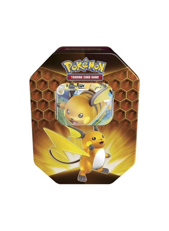 Pokémon SM11.5 Hidden Fates Tin - Charizard-GX 4 Booster Packs