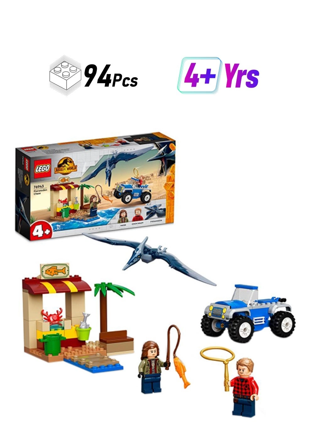 LEGO Jurassic World Pteranodon Chase (76943)