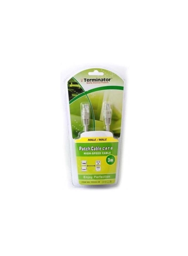 Terminator Cat-6 Lan Cable - 3M