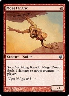 Wizards of the Coast Magic: the Gathering Mogg Fanatic - Premium Deck Series Fire & Lightning Foil