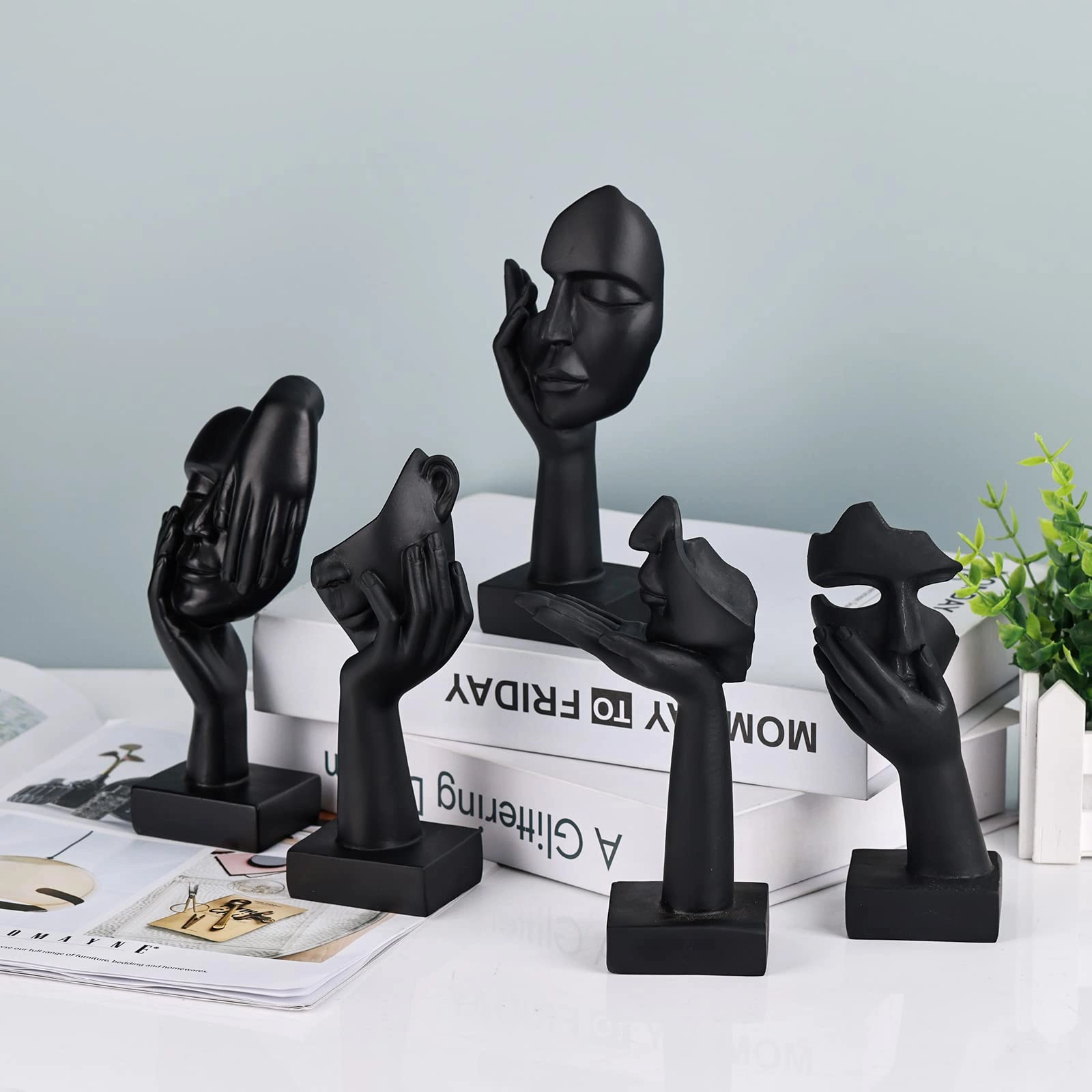 Thinker Statue - Plastic, Resin