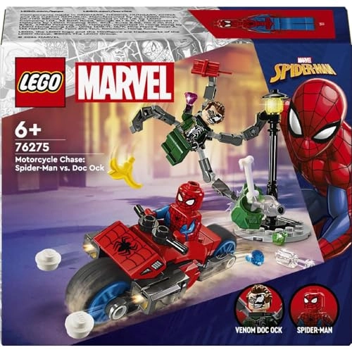 Marvel LEGO Motorcycle Chase: Spider-Man vs. Doc Ock (76275)