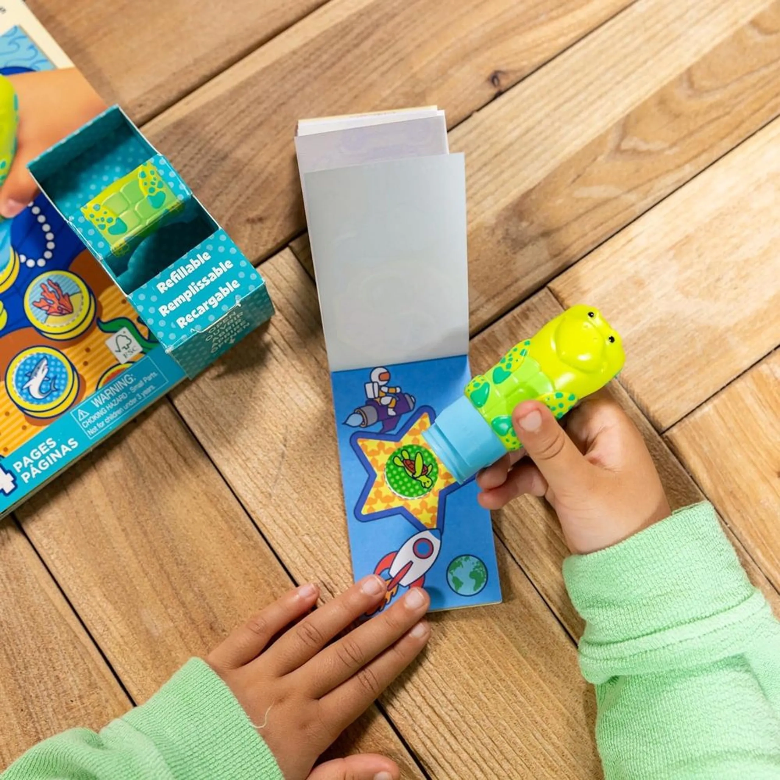 Turtle Activity Sticker Book